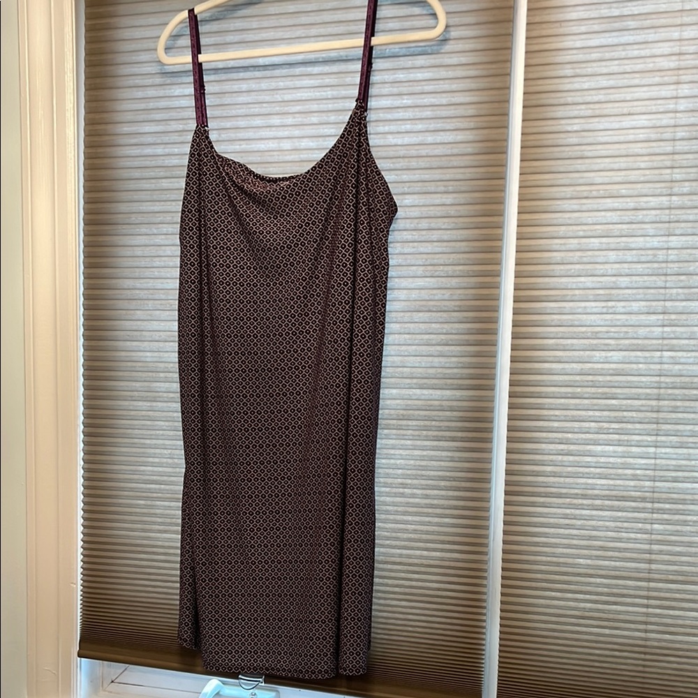 George Plum and White Geometric Sleep Dress